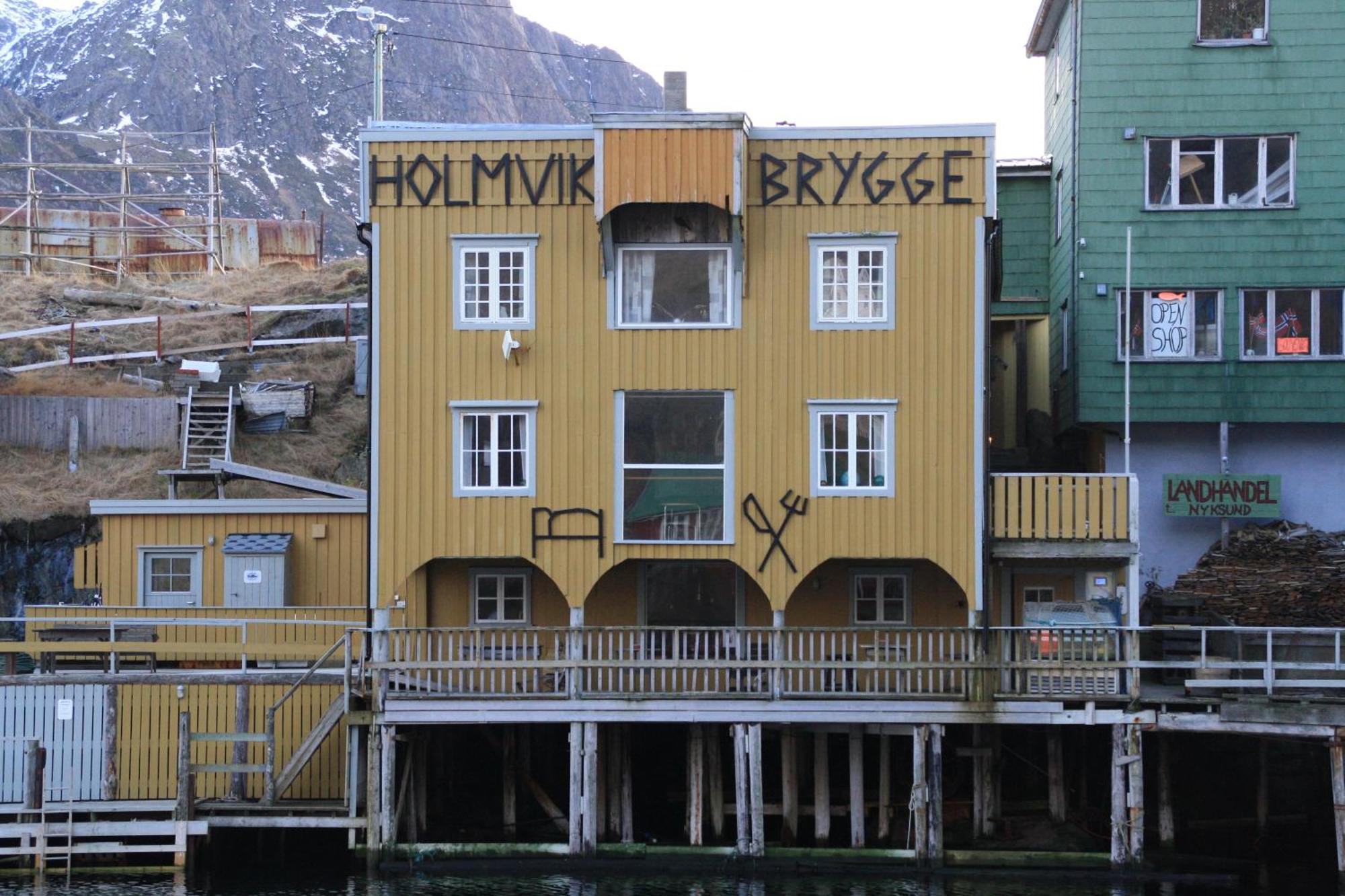 Holmvik Brygge Nyksund Hotel Екстериор снимка
